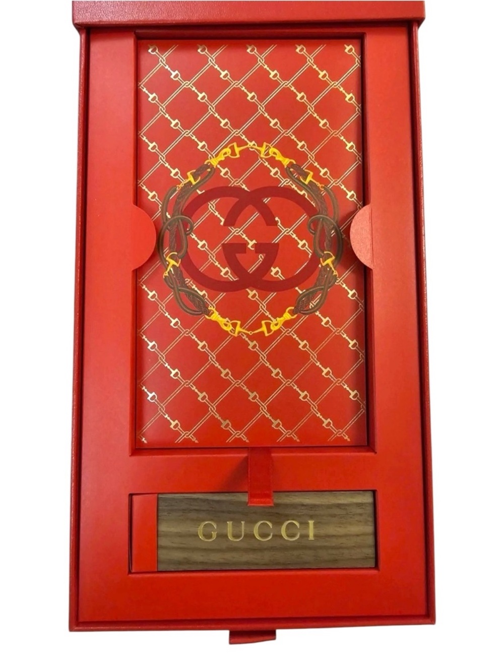 Gucci Red and Gold Luxury Home
Office Stationery Box
